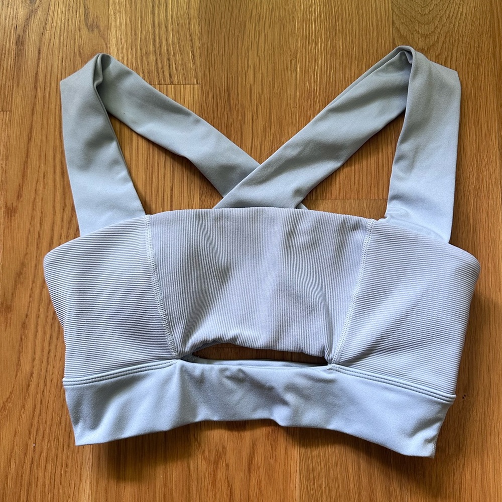 L*Space Mercer Sports Bra with Cross-Back Design